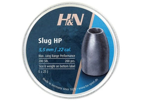 Slugs H&N 5.5 mm HP 21 grain (.218)