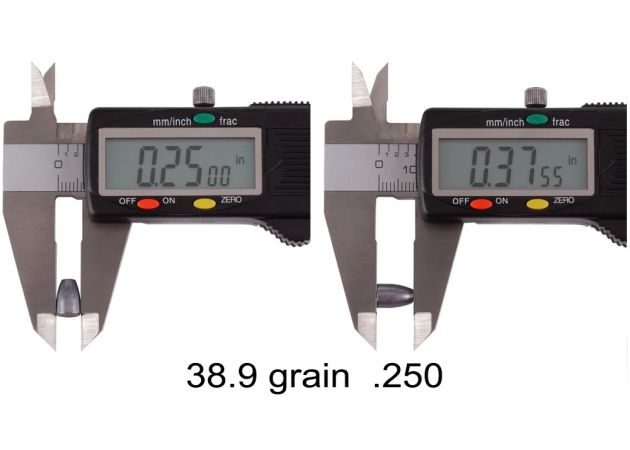 Slugs Nielsen 6.35 mm HPDB 38.9 grain (.250) (3)