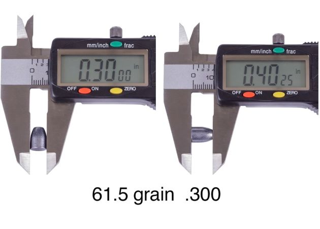 Slugs Nielsen 7.62 mm HPDB 61.5 grain (.300) (3)