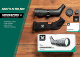 Vortex Crossfire HD Angled 20-60x80 Spotting Scope
