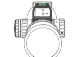 Turret Mark Reader Vector Optics X-Accu 30mm with Bubble Level