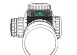Turret Mark Reader Vector Optics X-Accu 34 mm with Bubble Level