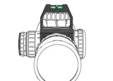 Turret Mark Reader Vector Optics X-Accu 34 mm with Bubble Level