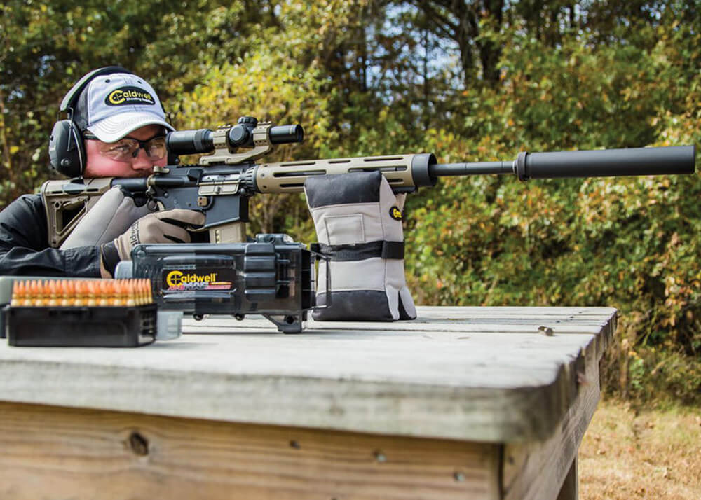 Sandbag combo Caldwell AR Deadshot Tactical filled